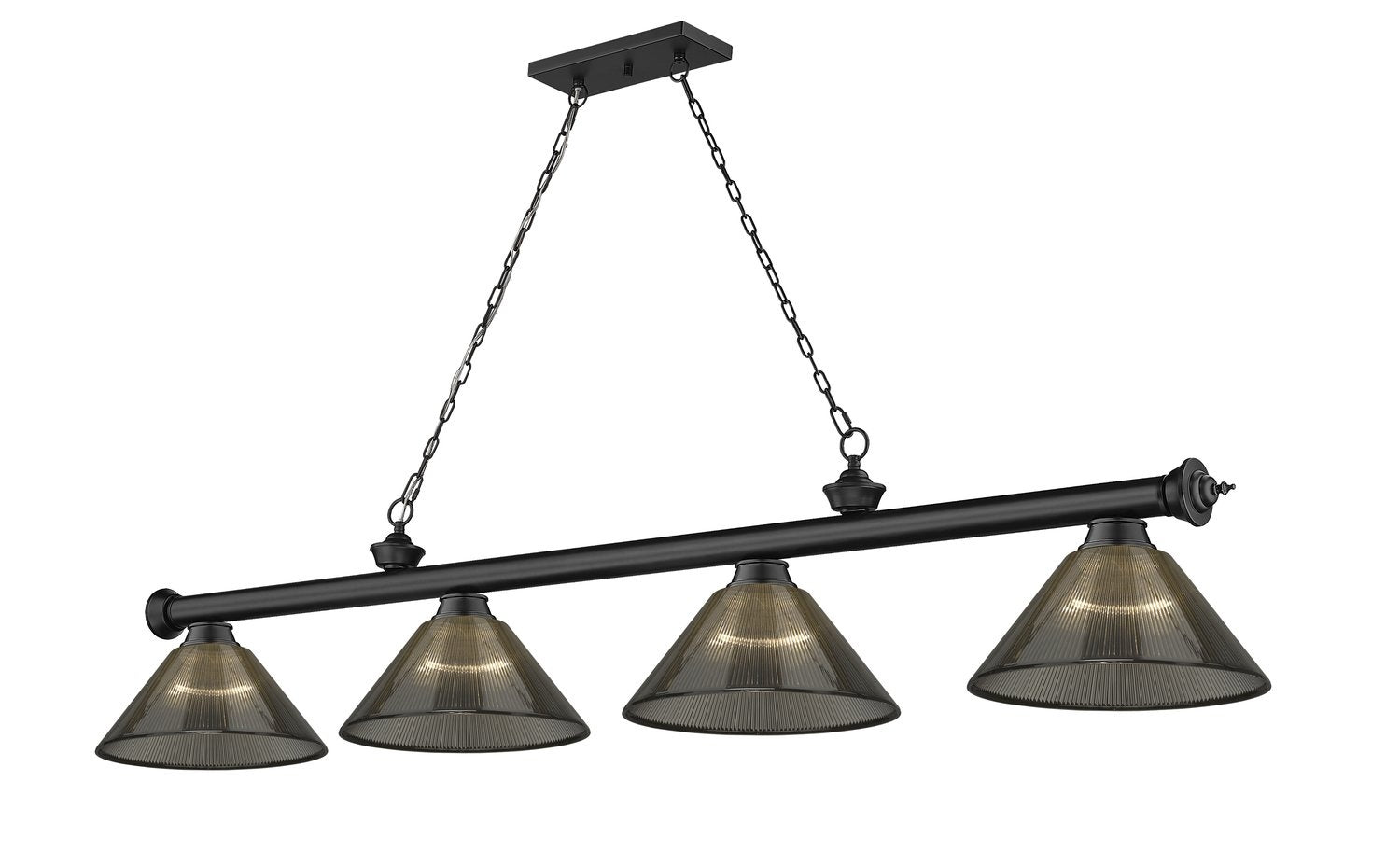Z-LITE CORDON 4 LIGHT BILLIARD | 2306-4MB-ARS