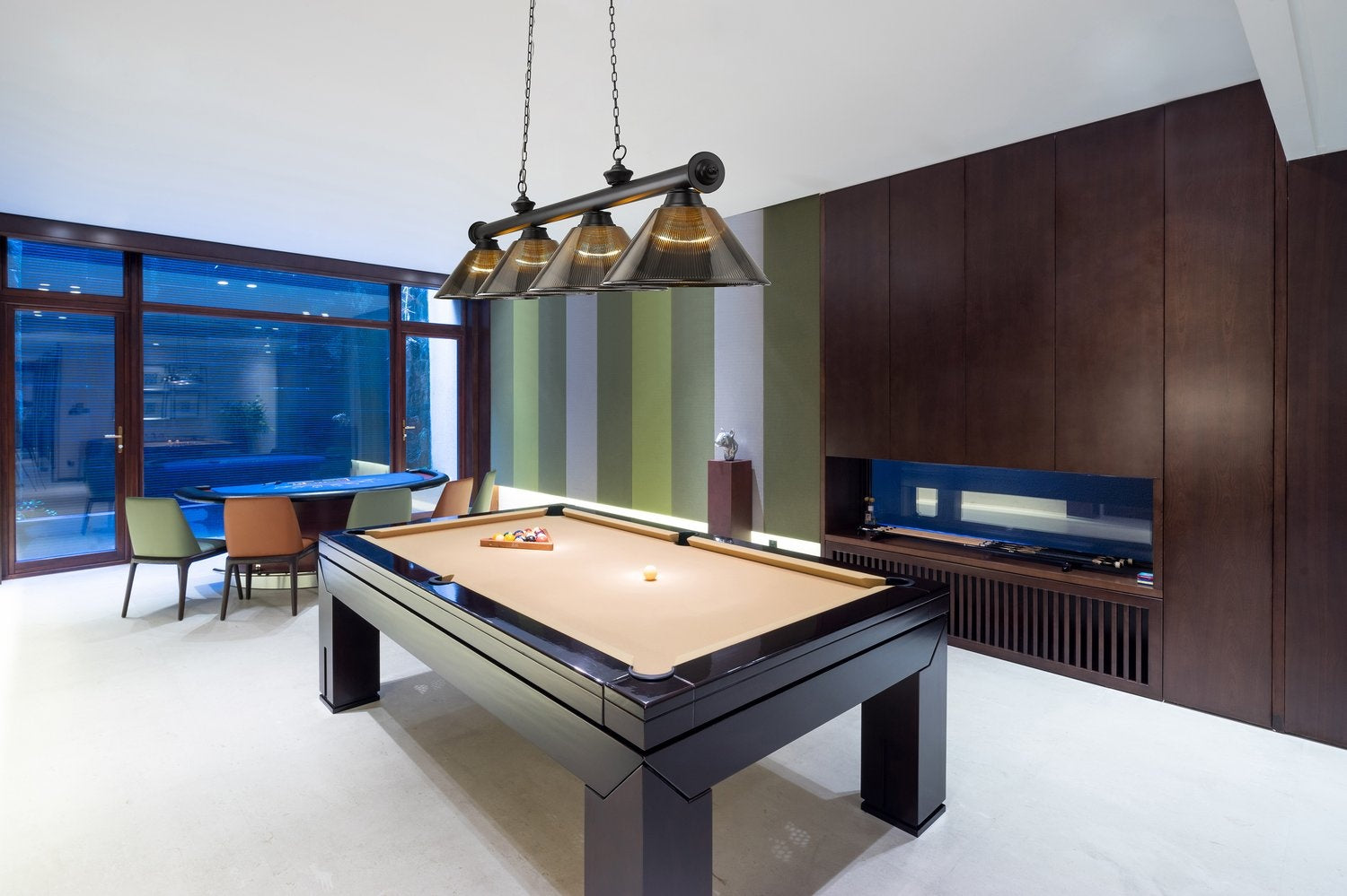 Z-LITE CORDON 4 LIGHT BILLIARD | 2306-4MB-ARS