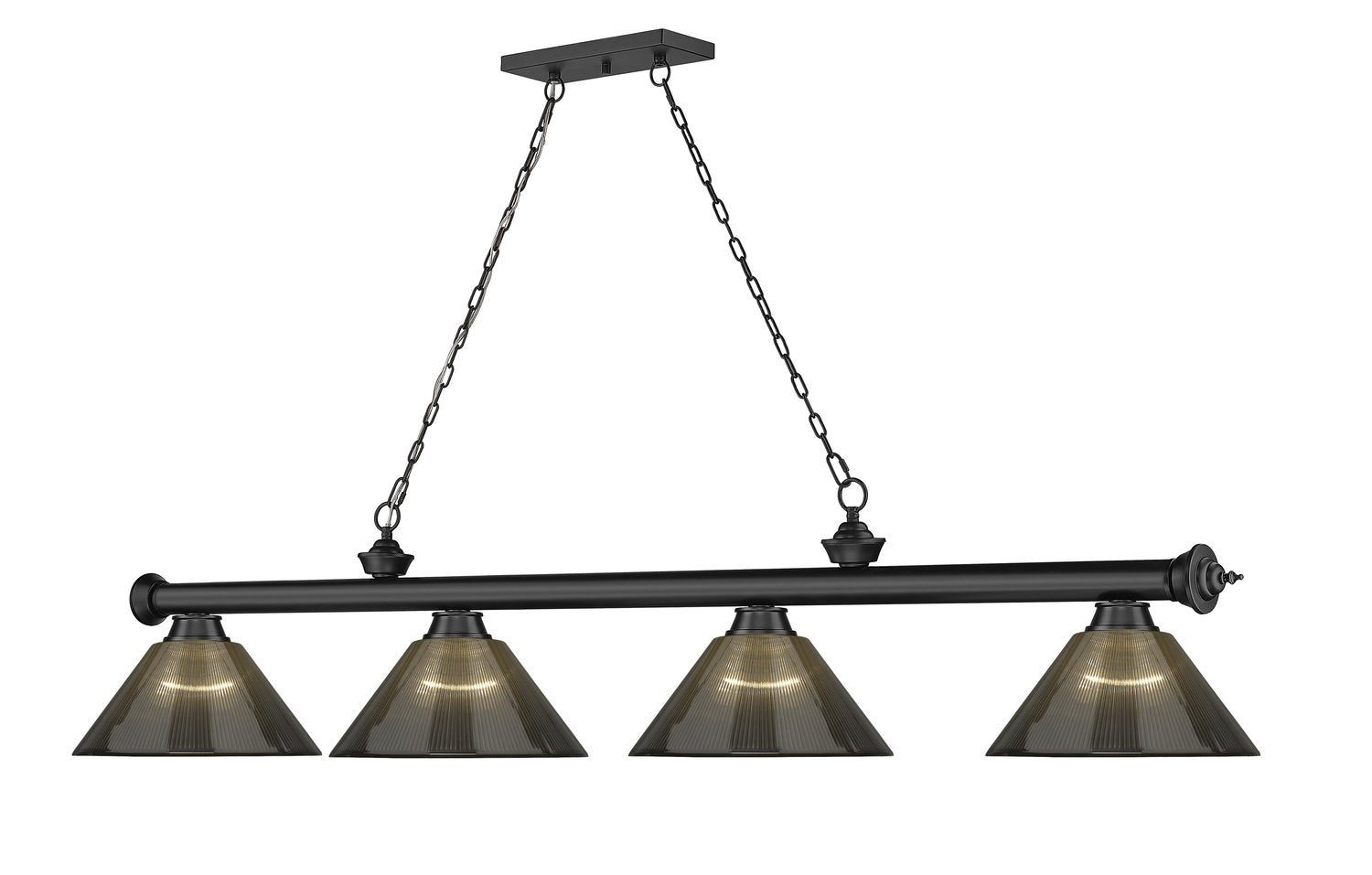 Z-LITE CORDON 4 LIGHT BILLIARD | 2306-4MB-ARS