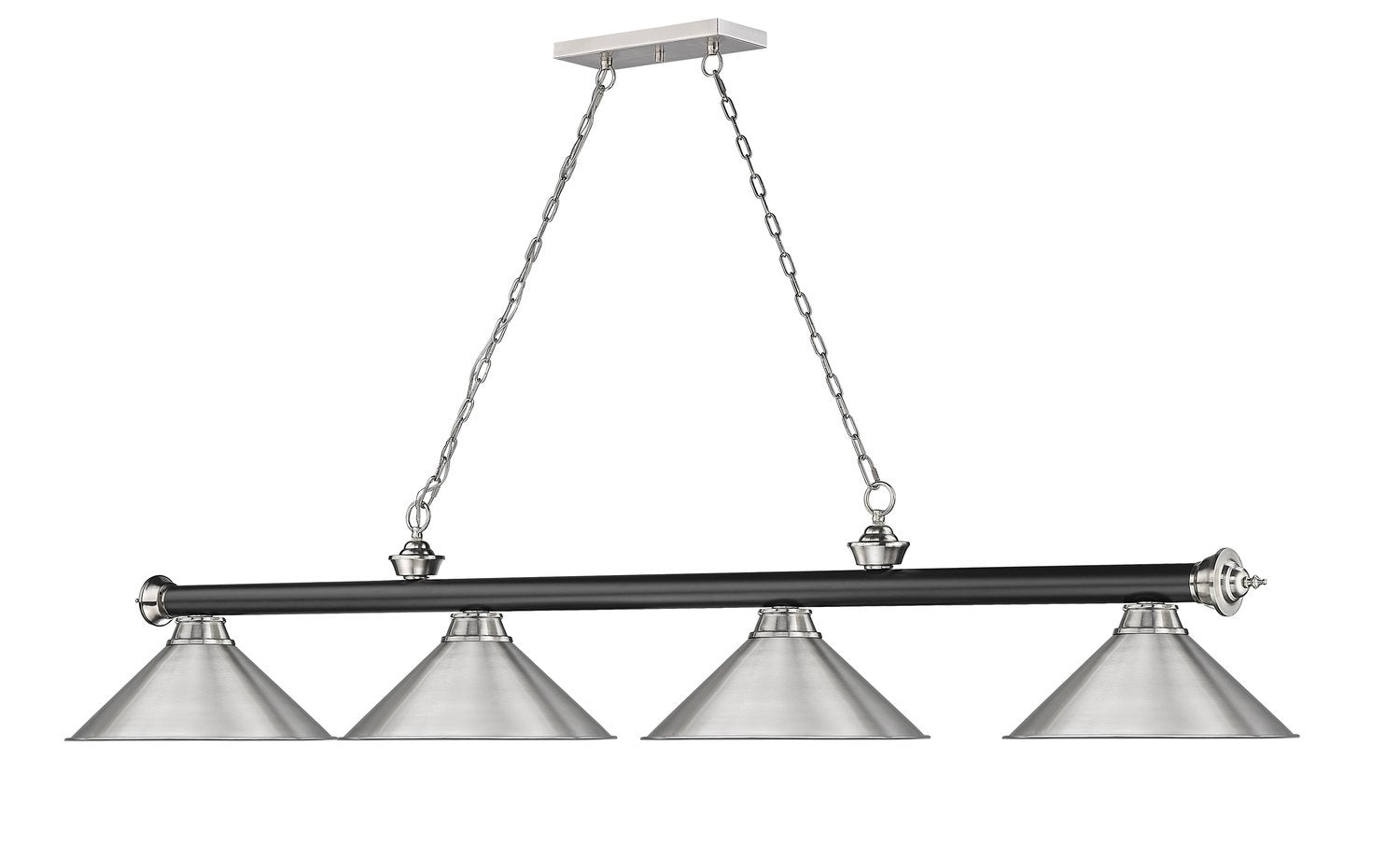 Z-LITE, CORDON 4 LIGHT BILLIARD, LINEAR LIGHT