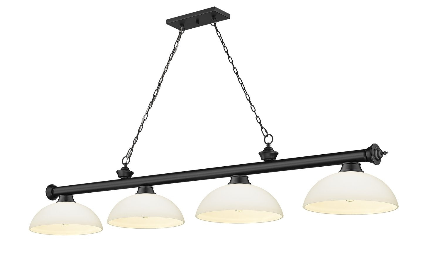 Z-LITE CORDON 4 LIGHT BILLIARD | 2306-4MB-DMO14