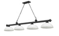 Z-LITE CORDON 4 LIGHT BILLIARD | 2306-4MB-DMO14