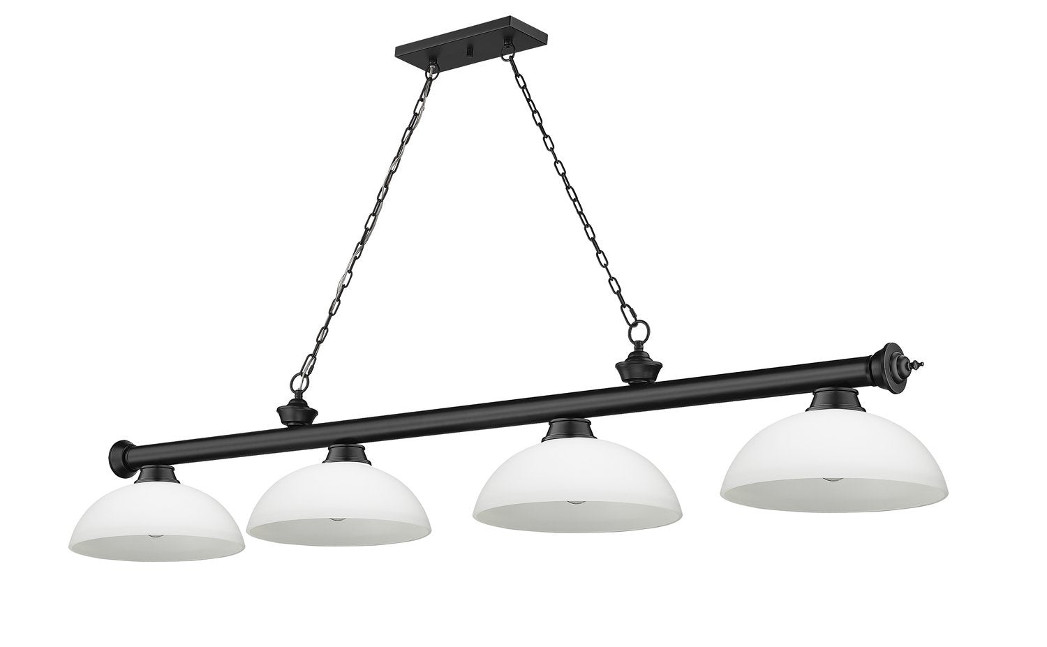 Z-LITE CORDON 4 LIGHT BILLIARD | 2306-4MB-DMO14