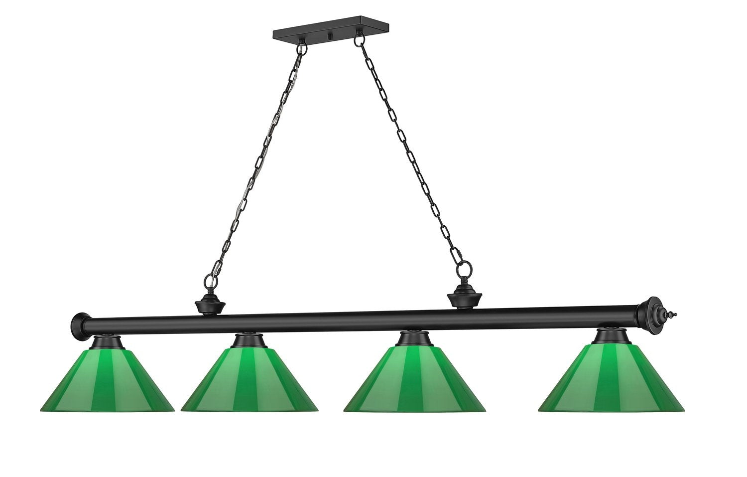 Z-LITE, CORDON 4 LIGHT BILLIARD, LINEAR LIGHT