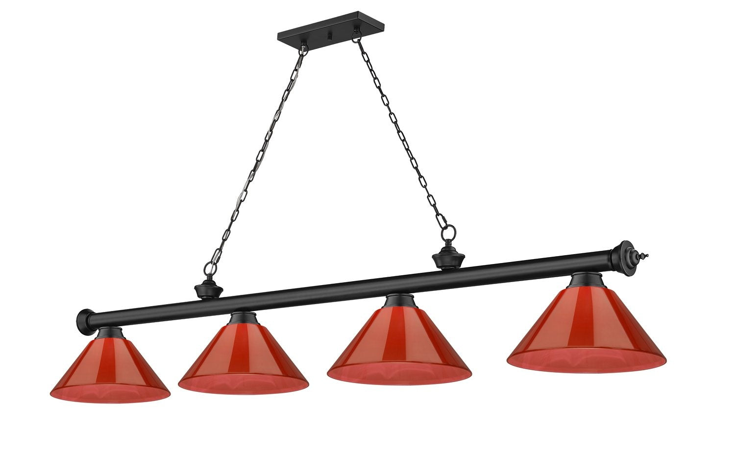 Z-LITE, CORDON 4 LIGHT BILLIARD, LINEAR LIGHT
