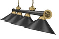 Z-LITE, CORDON 4 LIGHT BILLIARD, LINEAR LIGHT