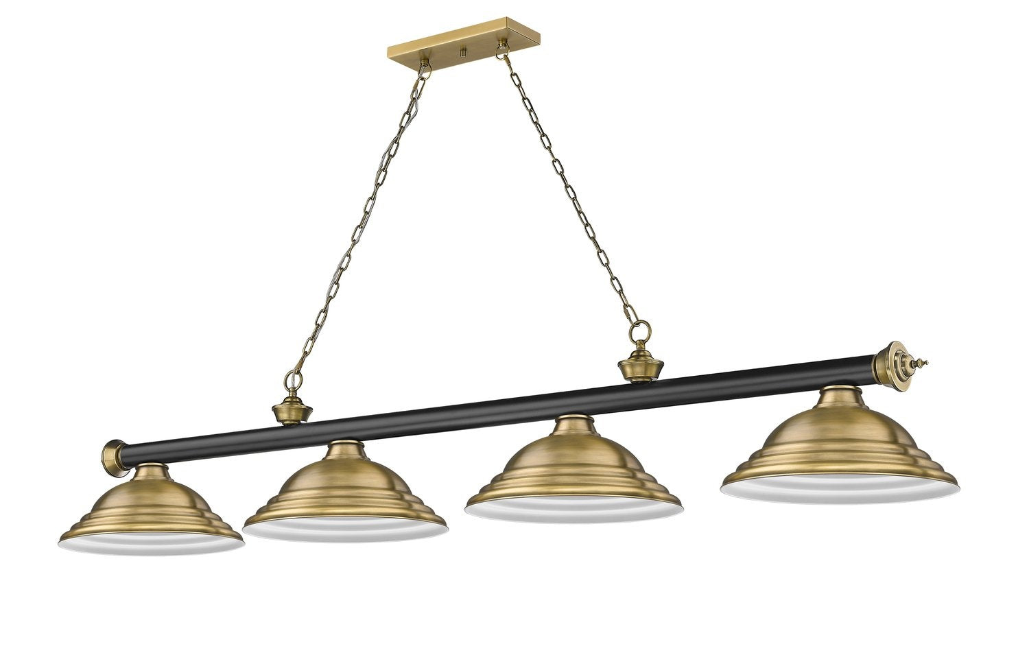 Z-LITE, CORDON 4 LIGHT BILLIARD, LINEAR LIGHT