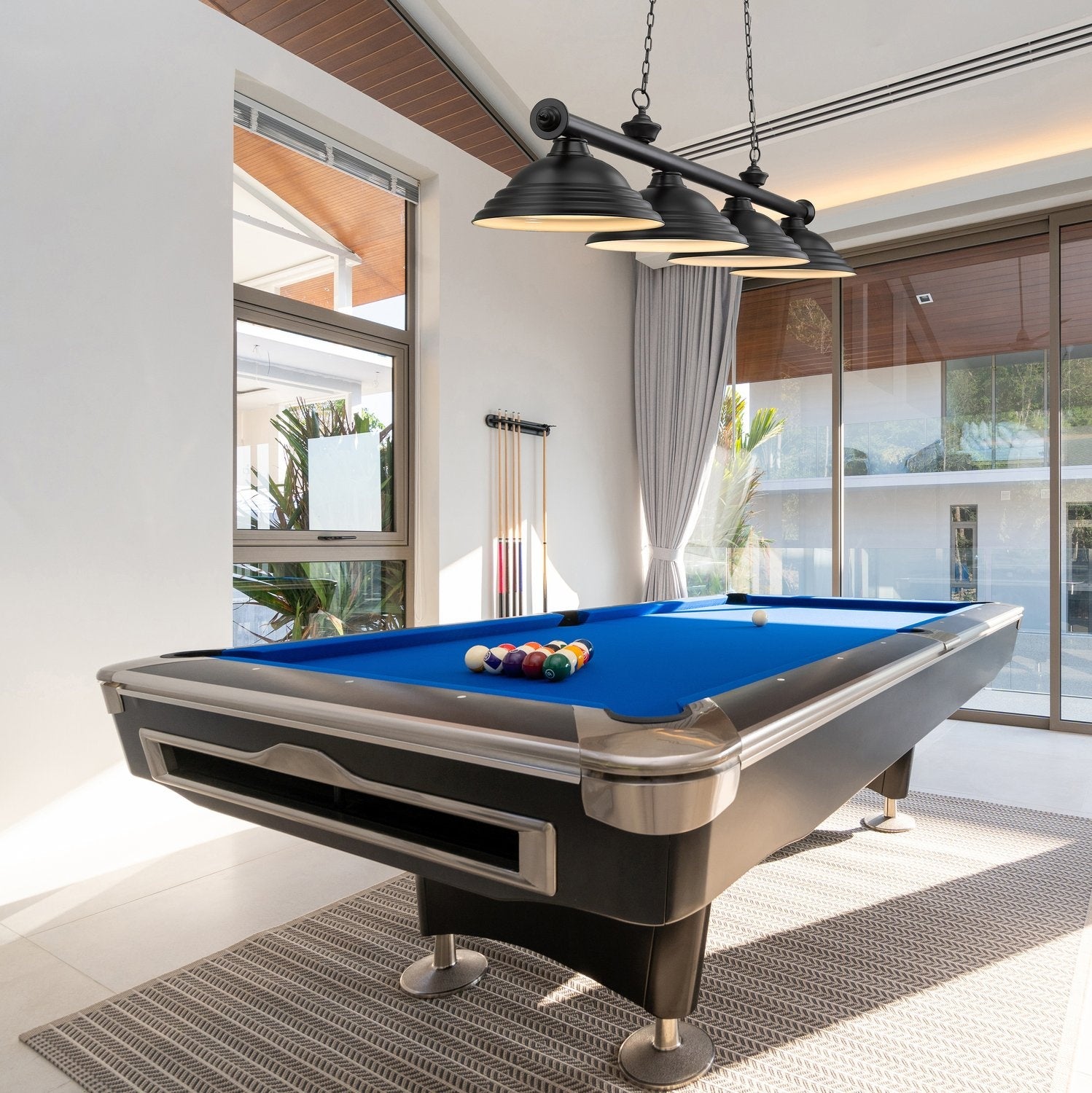 Z-LITE, CORDON 4 LIGHT BILLIARD, LINEAR LIGHT
