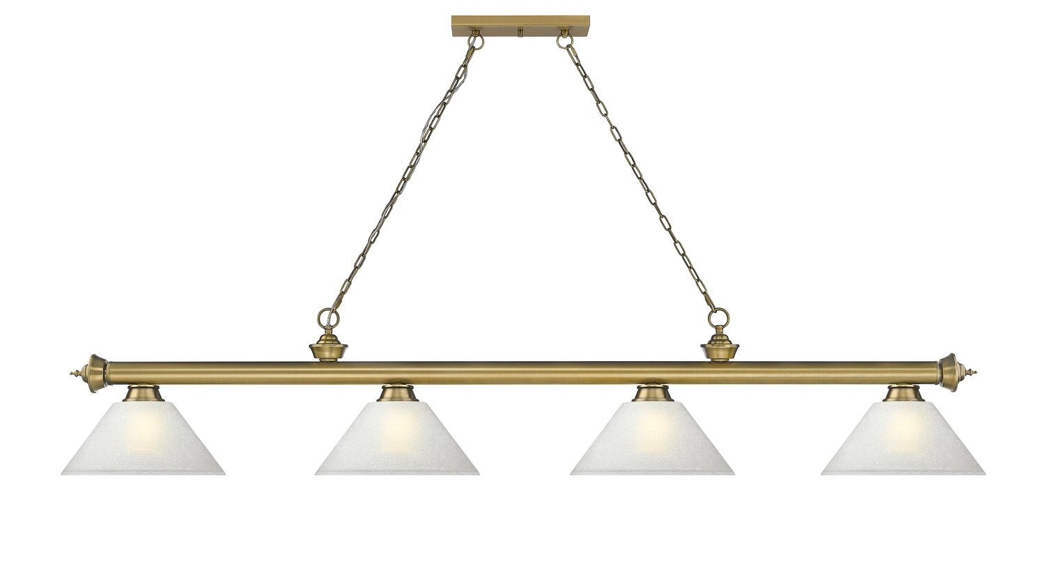 Z-LITE, CORDON 4 LIGHT BILLIARD, LINEAR LIGHT