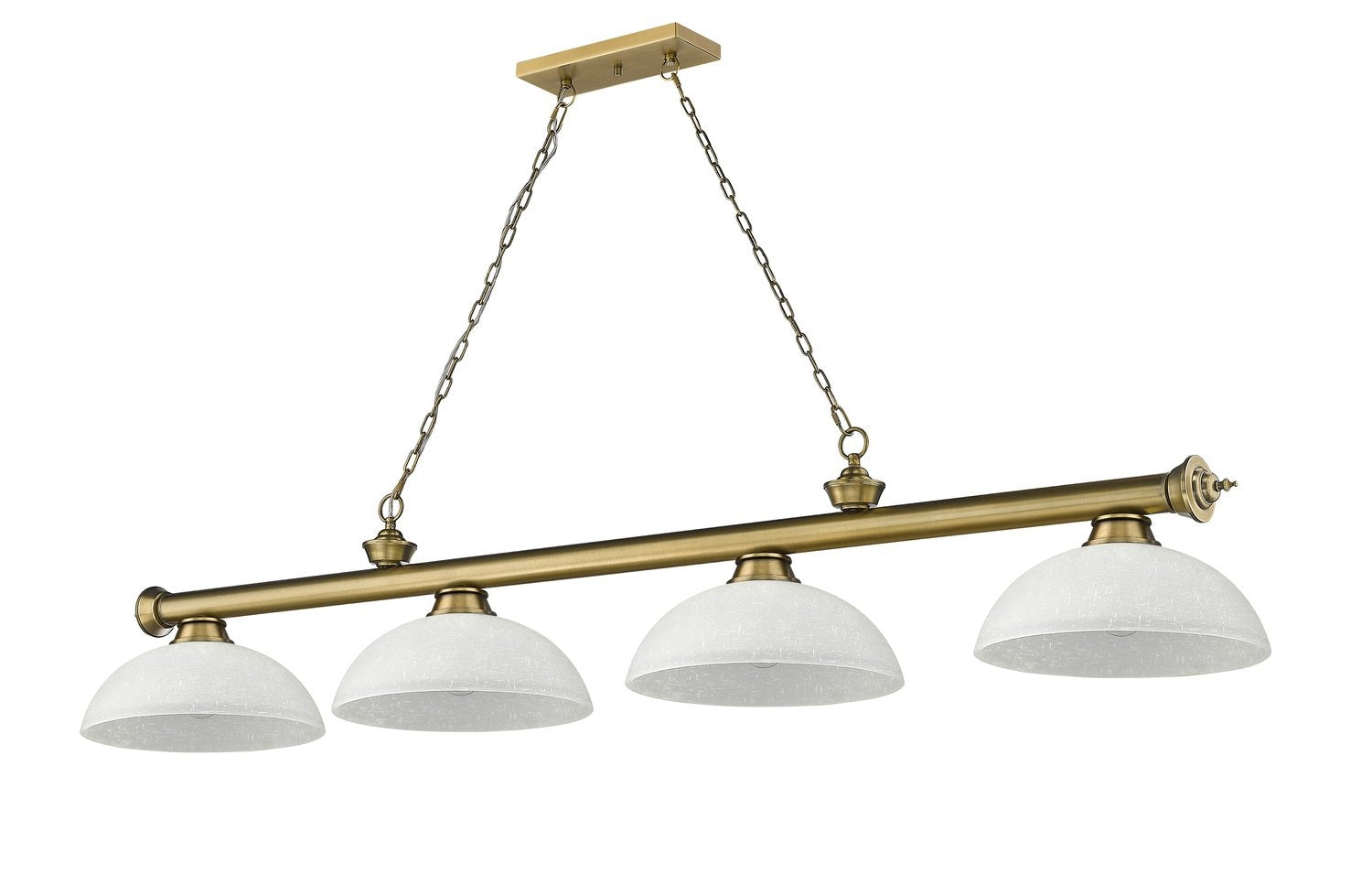 Z-LITE, CORDON 4 LIGHT BILLIARD, LINEAR LIGHT