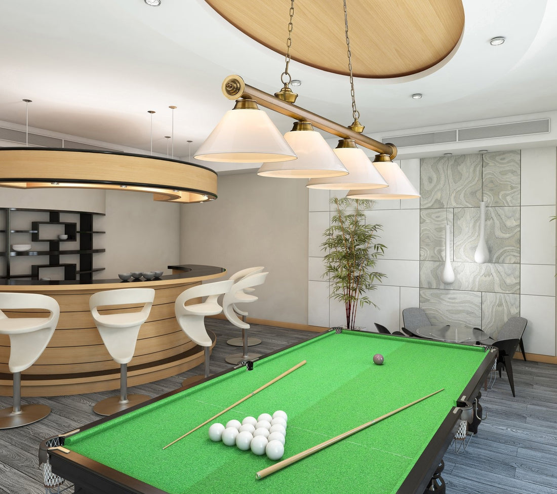 Z-LITE CORDON 4 LIGHT BILLIARD | 2306-4RB-PWH