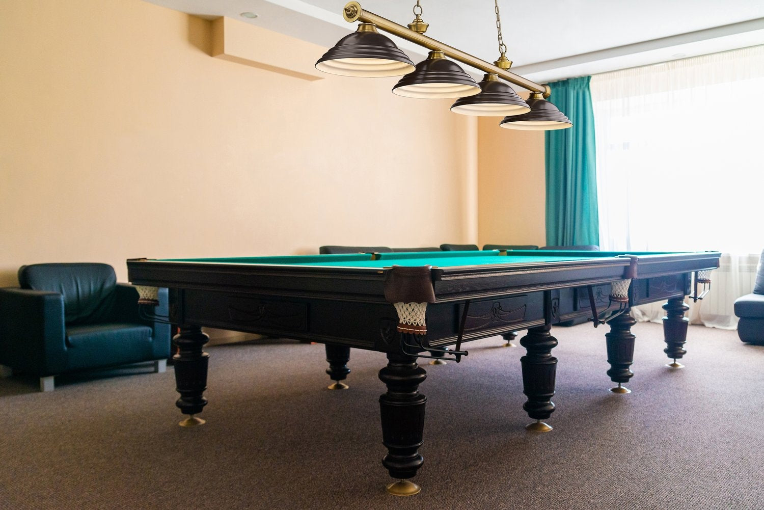Z-LITE, CORDON 4 LIGHT BILLIARD, LINEAR LIGHT