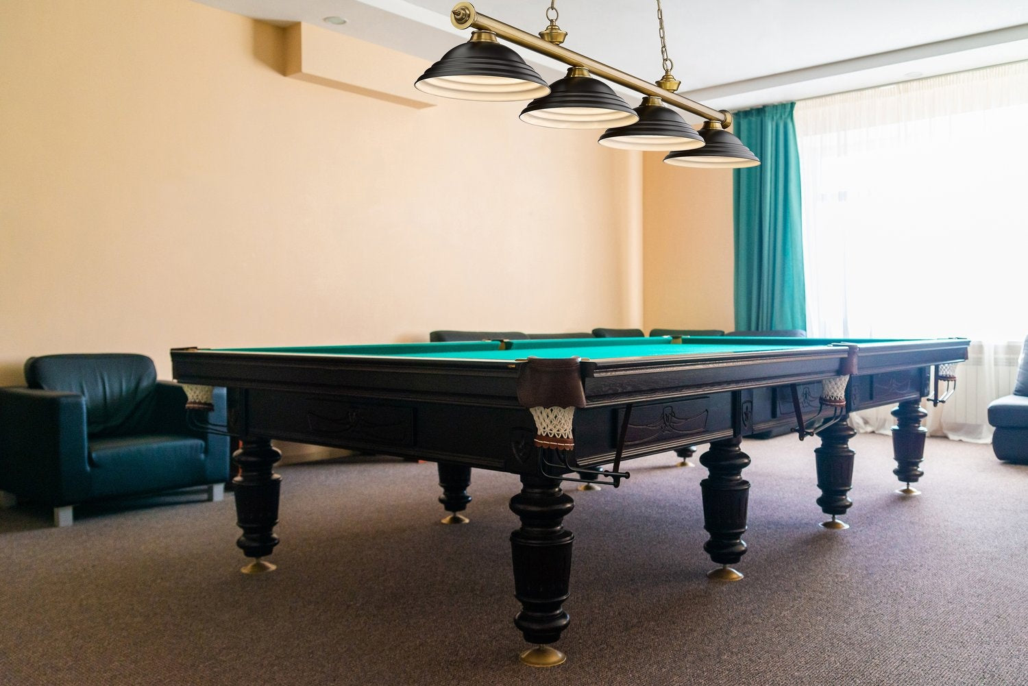 Z-LITE, CORDON 4 LIGHT BILLIARD, LINEAR LIGHT