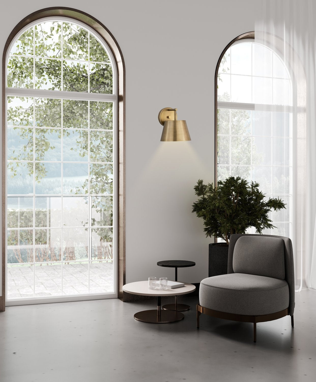 Z-LITE, LILLY WALL SCONCE, WALL SCONCES