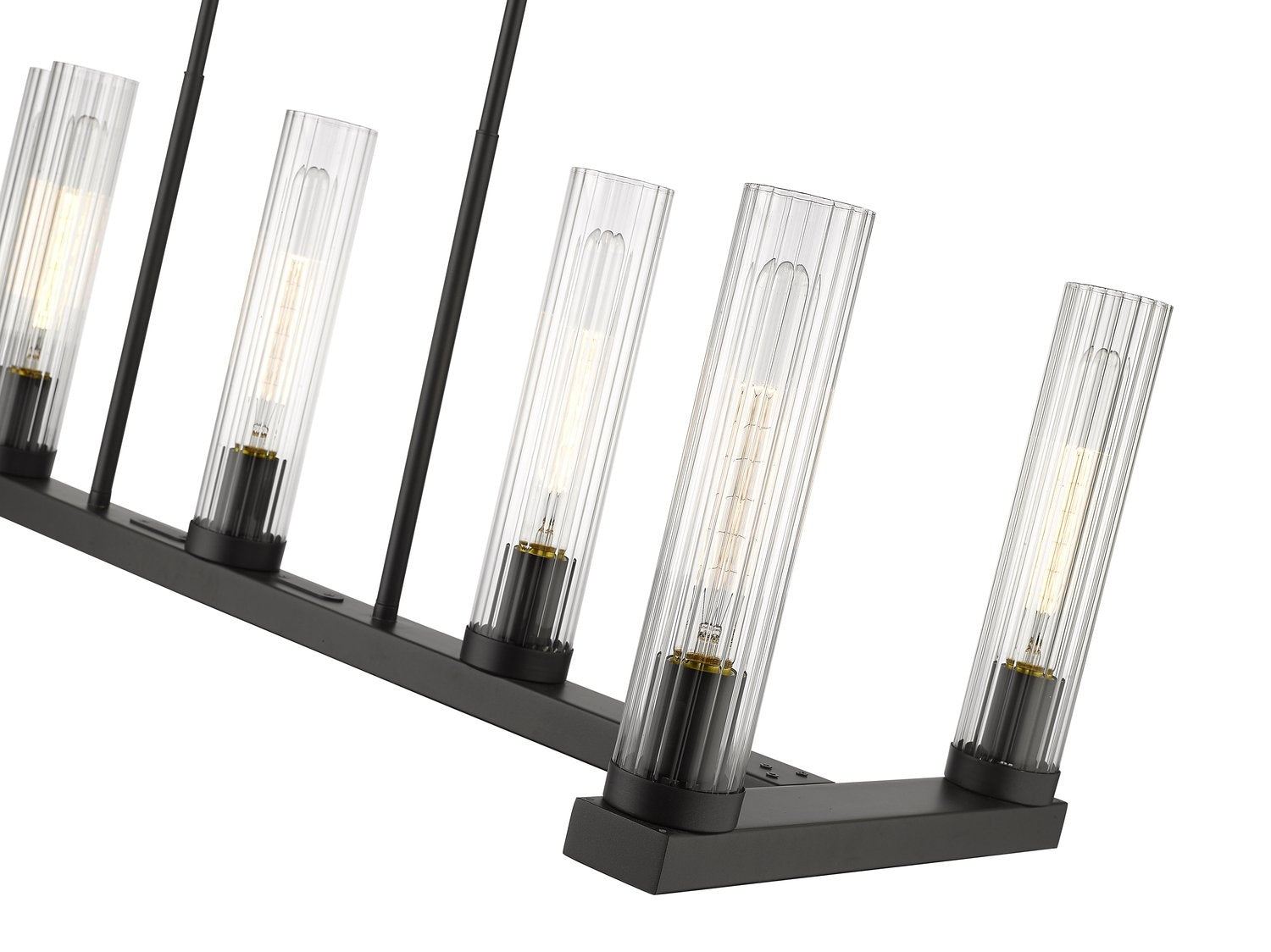 Z-LITE, BEAU LINEAR CHANDELIER, LINEAR LIGHT FIXTURE