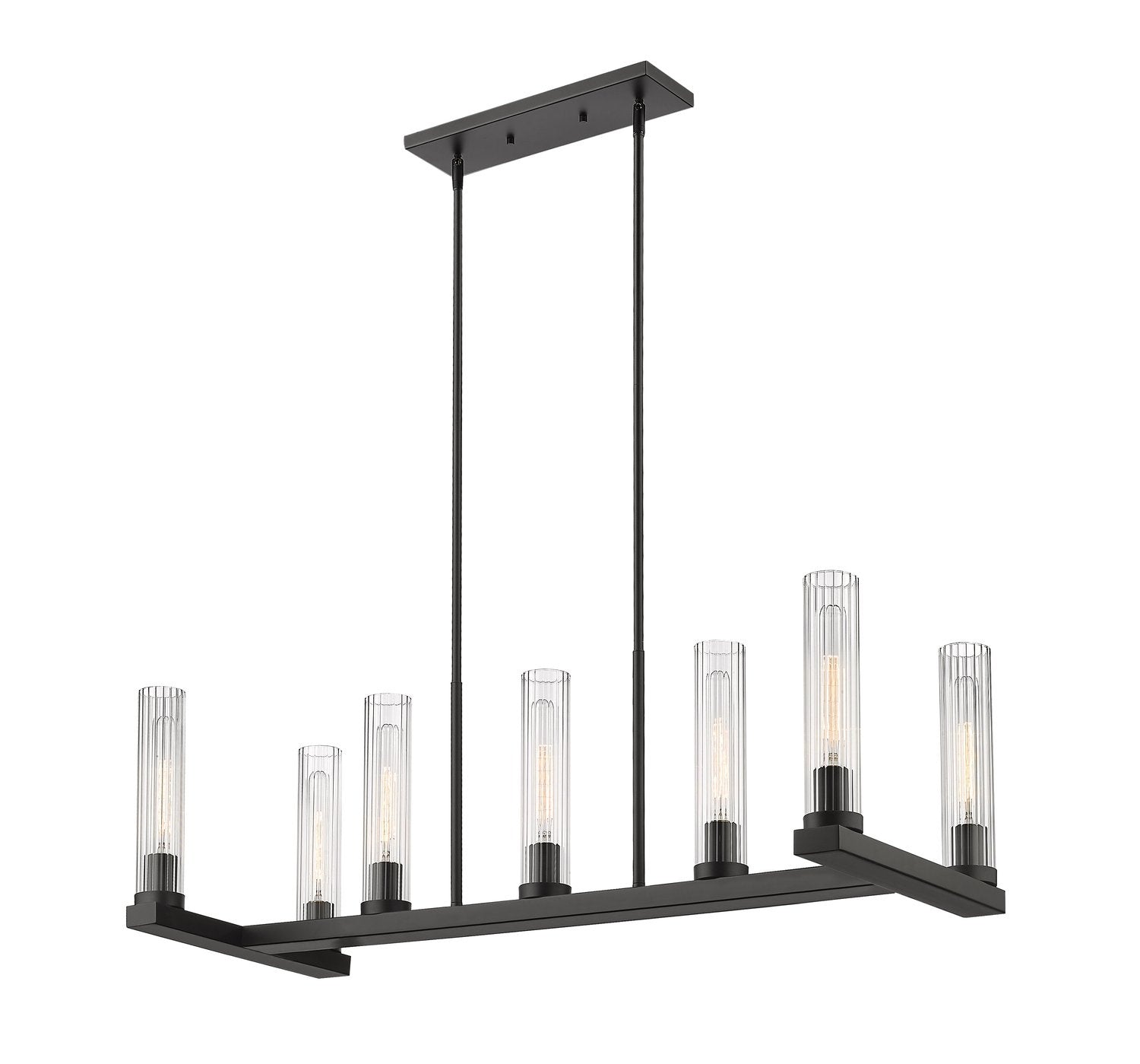 Z-LITE, BEAU LINEAR CHANDELIER, LINEAR LIGHT