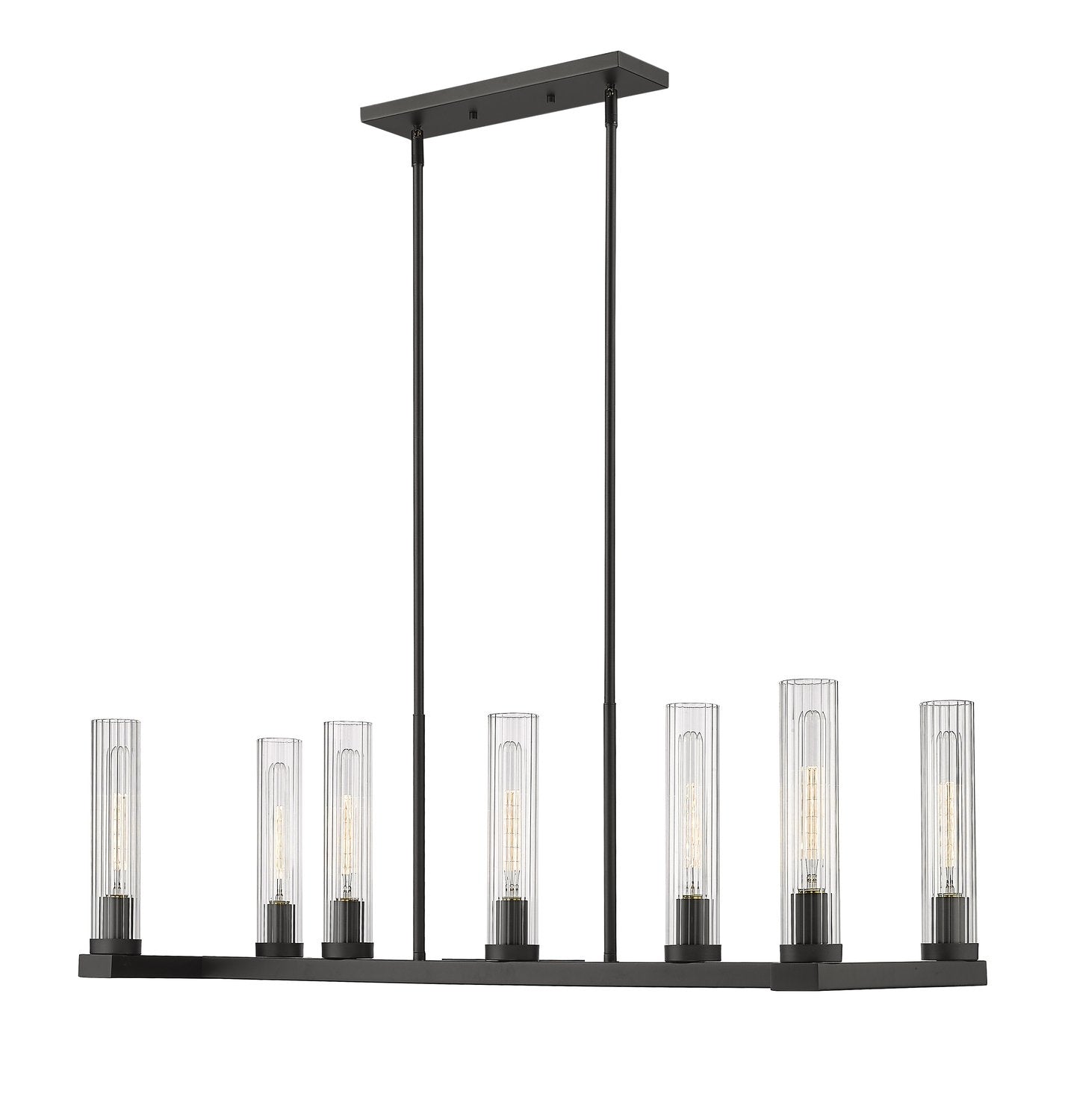 Z-LITE, BEAU LINEAR CHANDELIER, LINEAR LIGHT