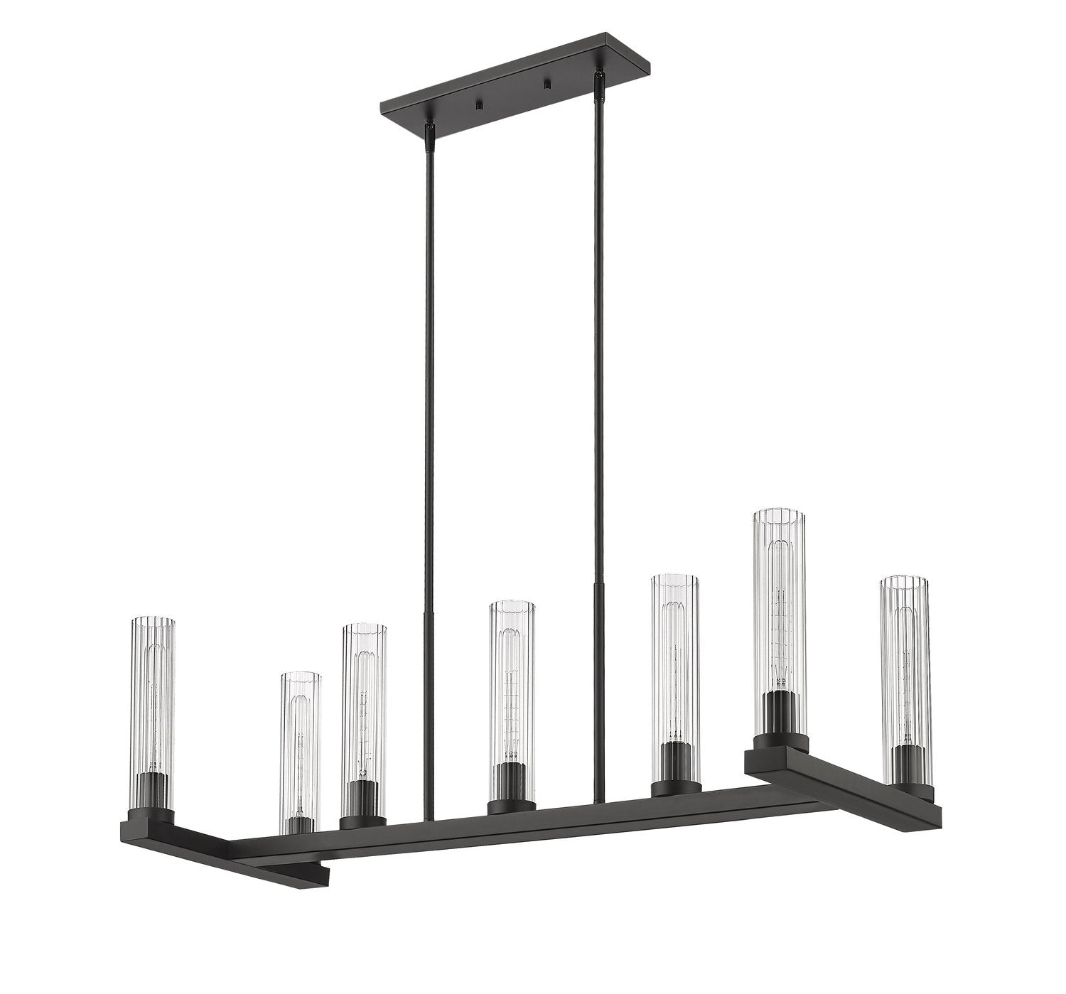 Z-LITE, BEAU LINEAR CHANDELIER, LINEAR LIGHT