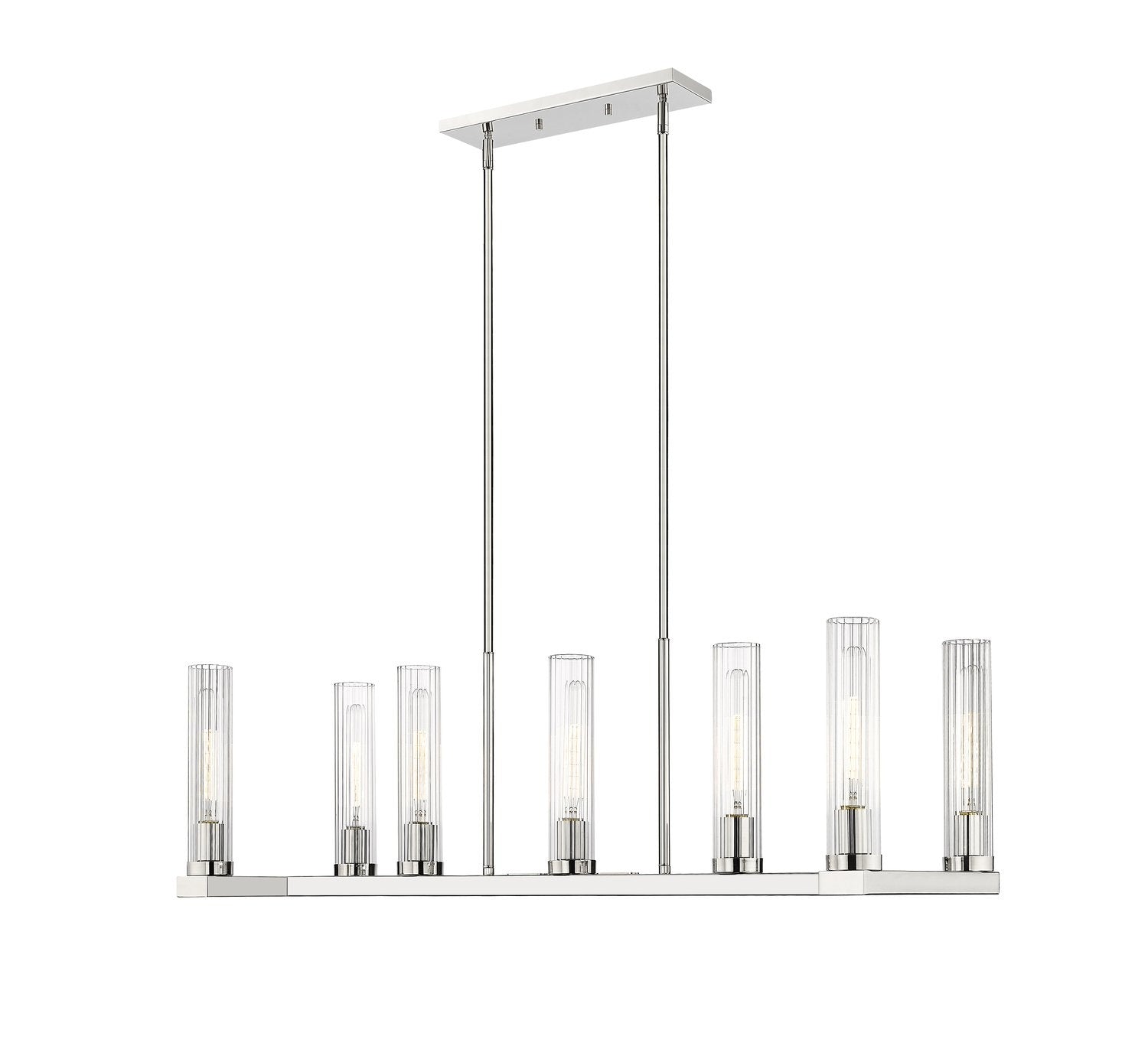 Z-LITE, BEAU LINEAR CHANDELIER, LINEAR LIGHT FIXTURE