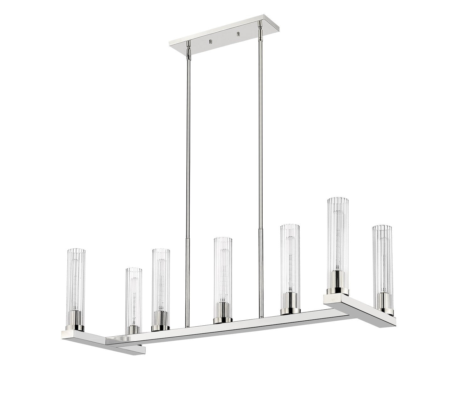 Z-LITE, BEAU LINEAR CHANDELIER, LINEAR LIGHT FIXTURE
