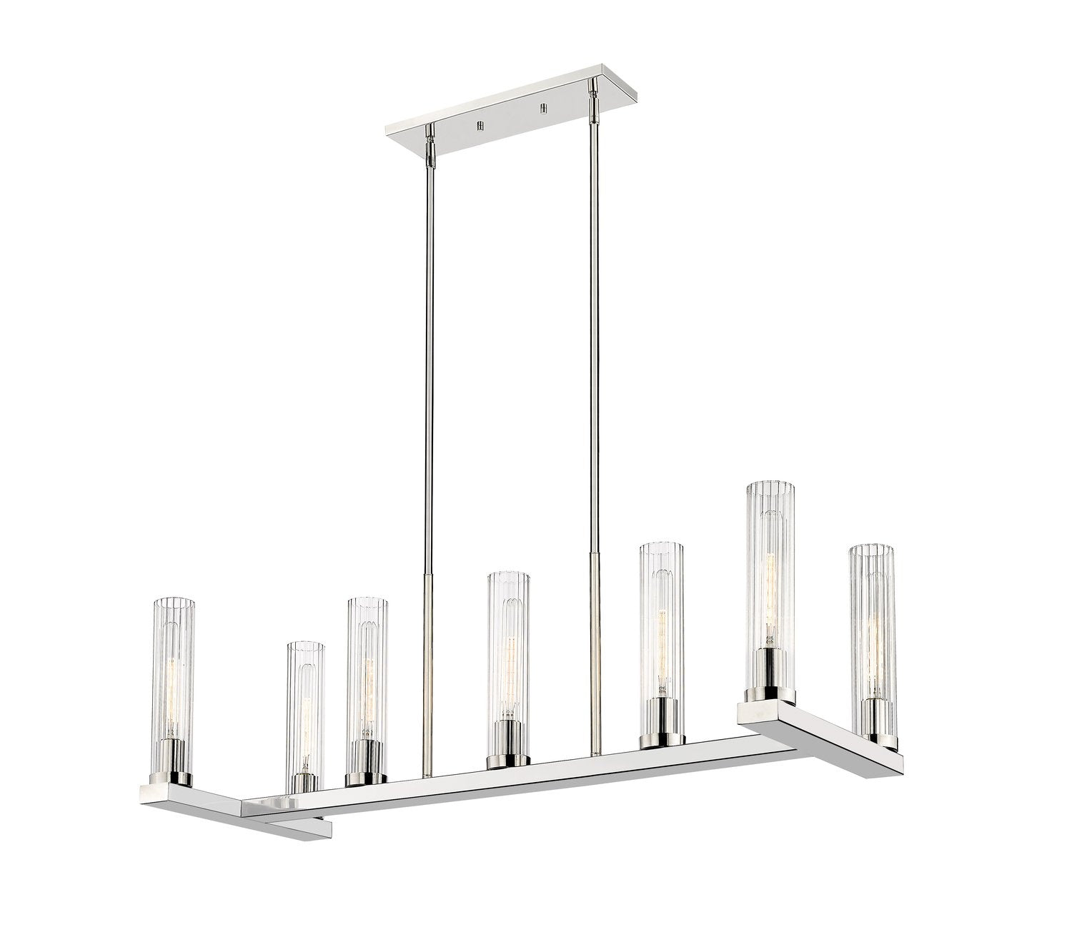 Z-LITE, BEAU LINEAR CHANDELIER, LINEAR LIGHT FIXTURE