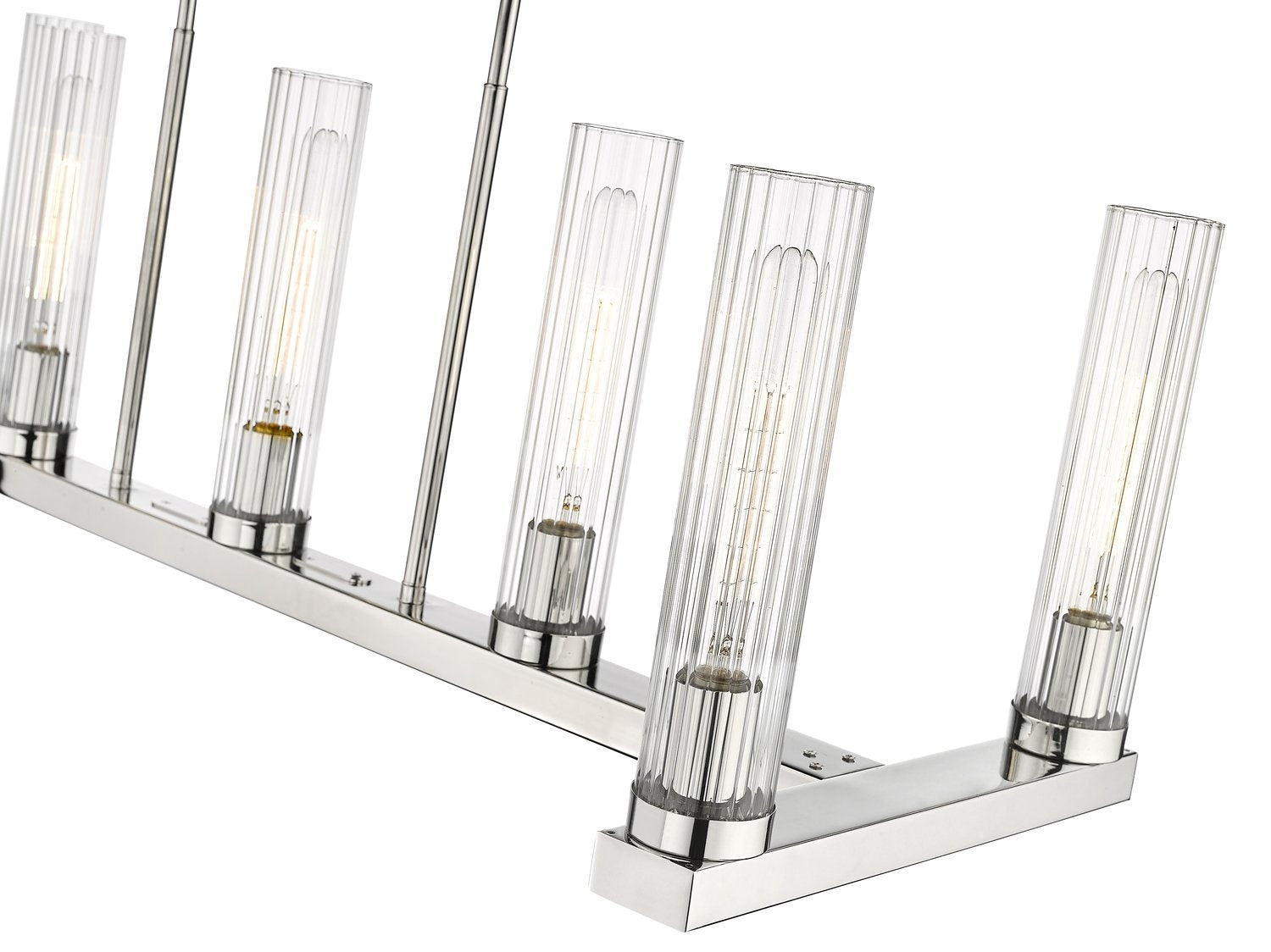 Z-LITE, BEAU LINEAR CHANDELIER, LINEAR LIGHT FIXTURE