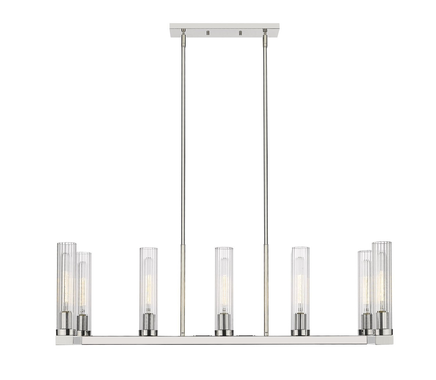 Z-LITE, BEAU LINEAR CHANDELIER, LINEAR LIGHT