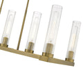 Z-LITE, BEAU LINEAR CHANDELIER, LINEAR LIGHT FIXTURE