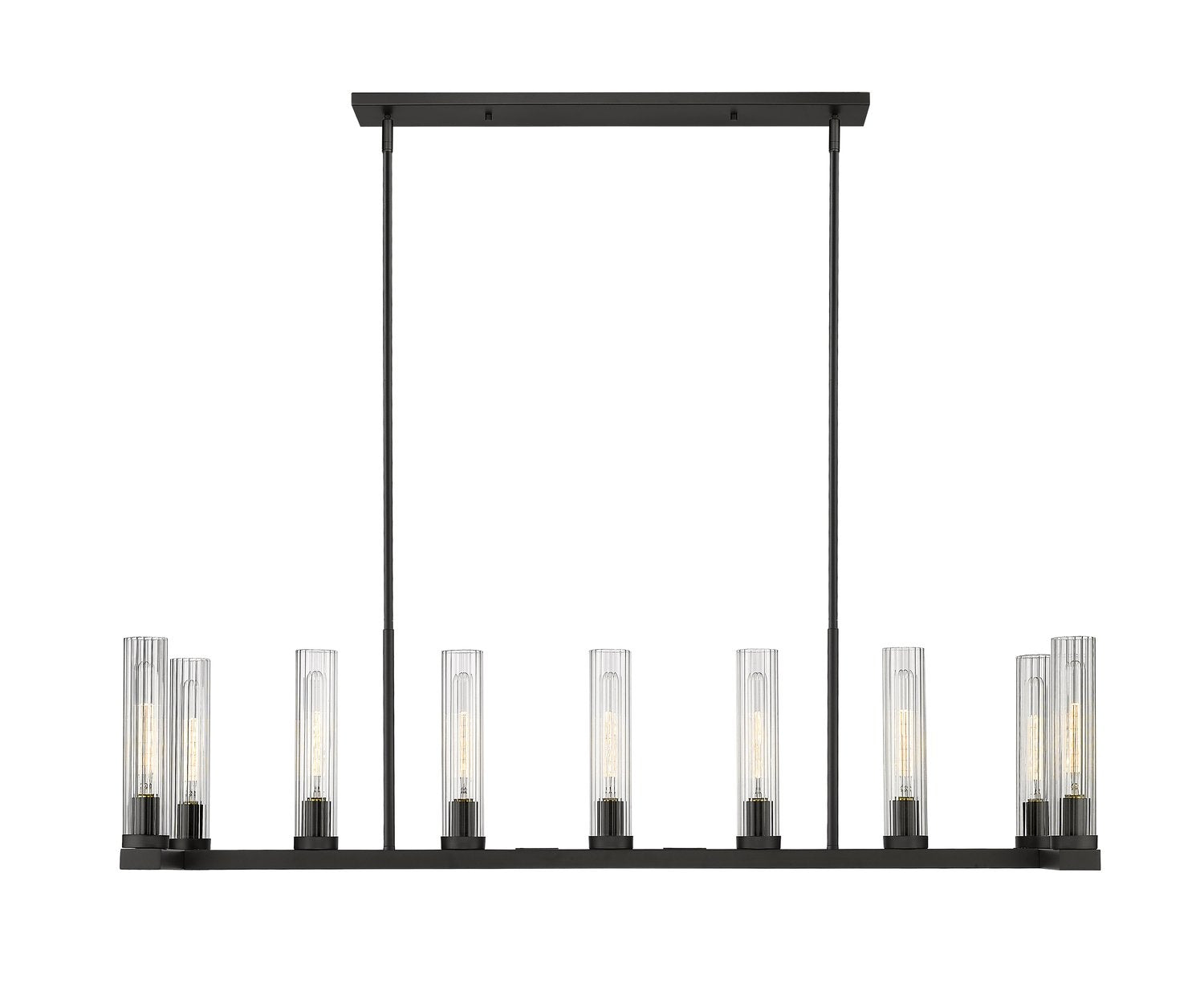 Z-LITE, BEAU LINEAR CHANDELIER, LINEAR LIGHT FIXTURE