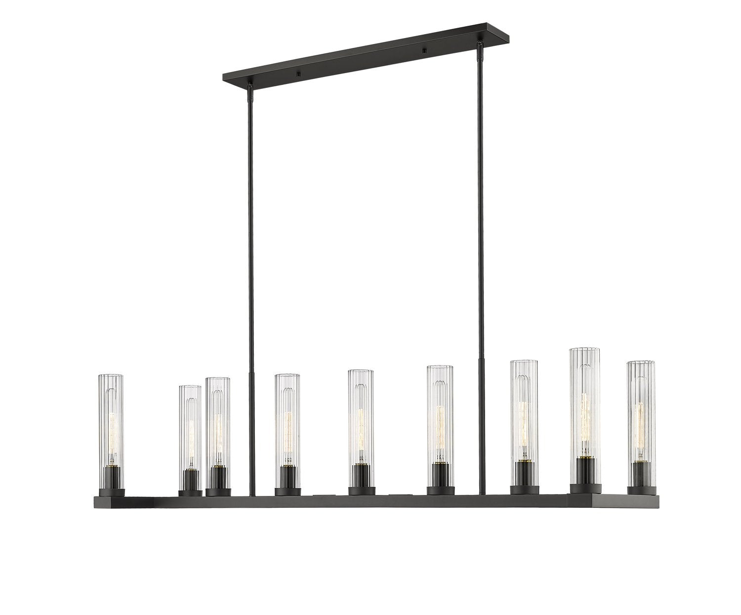 Z-LITE, BEAU LINEAR CHANDELIER, LINEAR LIGHT FIXTURE