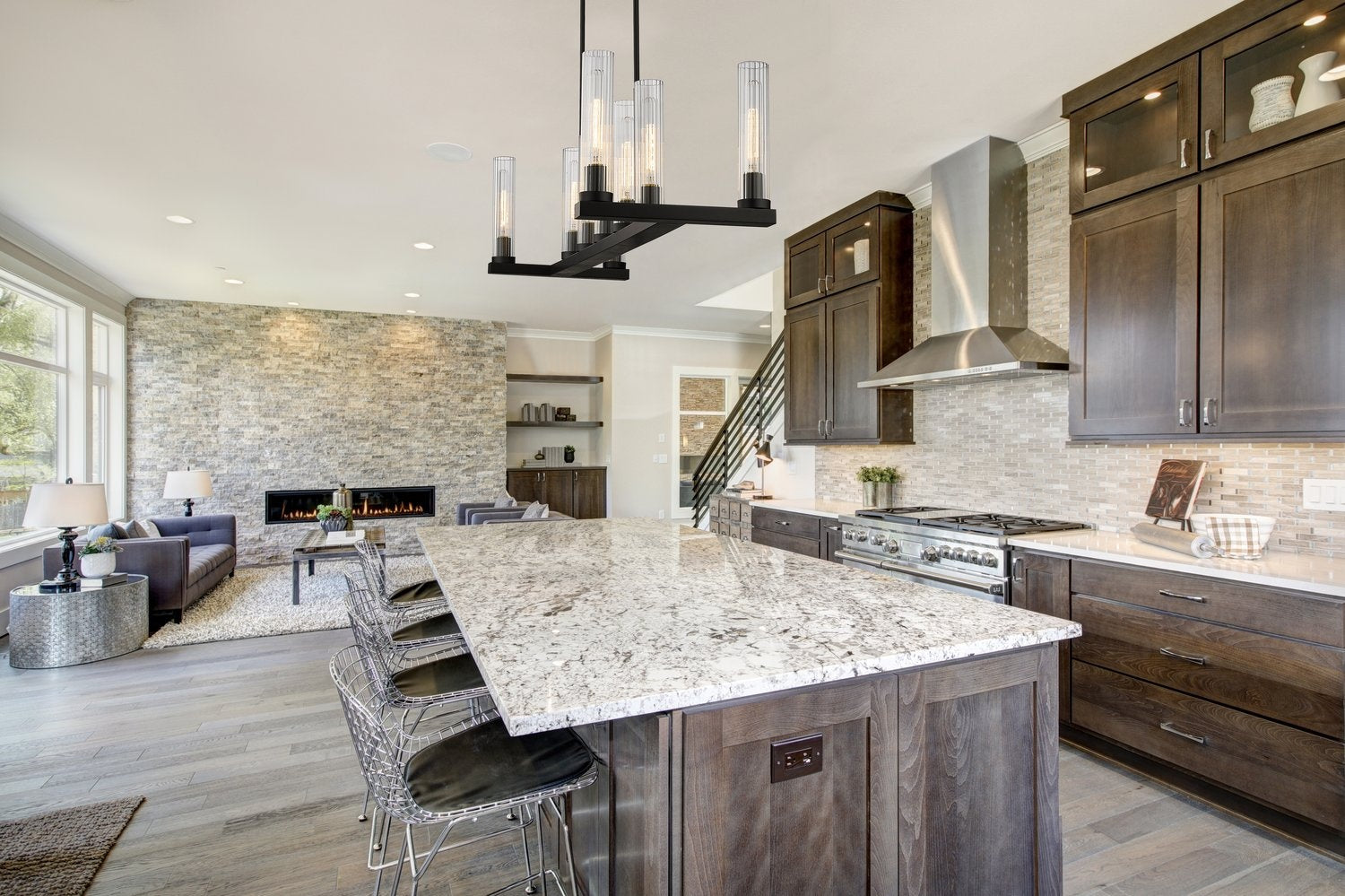 Z-LITE, BEAU LINEAR CHANDELIER, LINEAR LIGHT