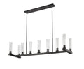 Z-LITE, BEAU LINEAR CHANDELIER, LINEAR LIGHT