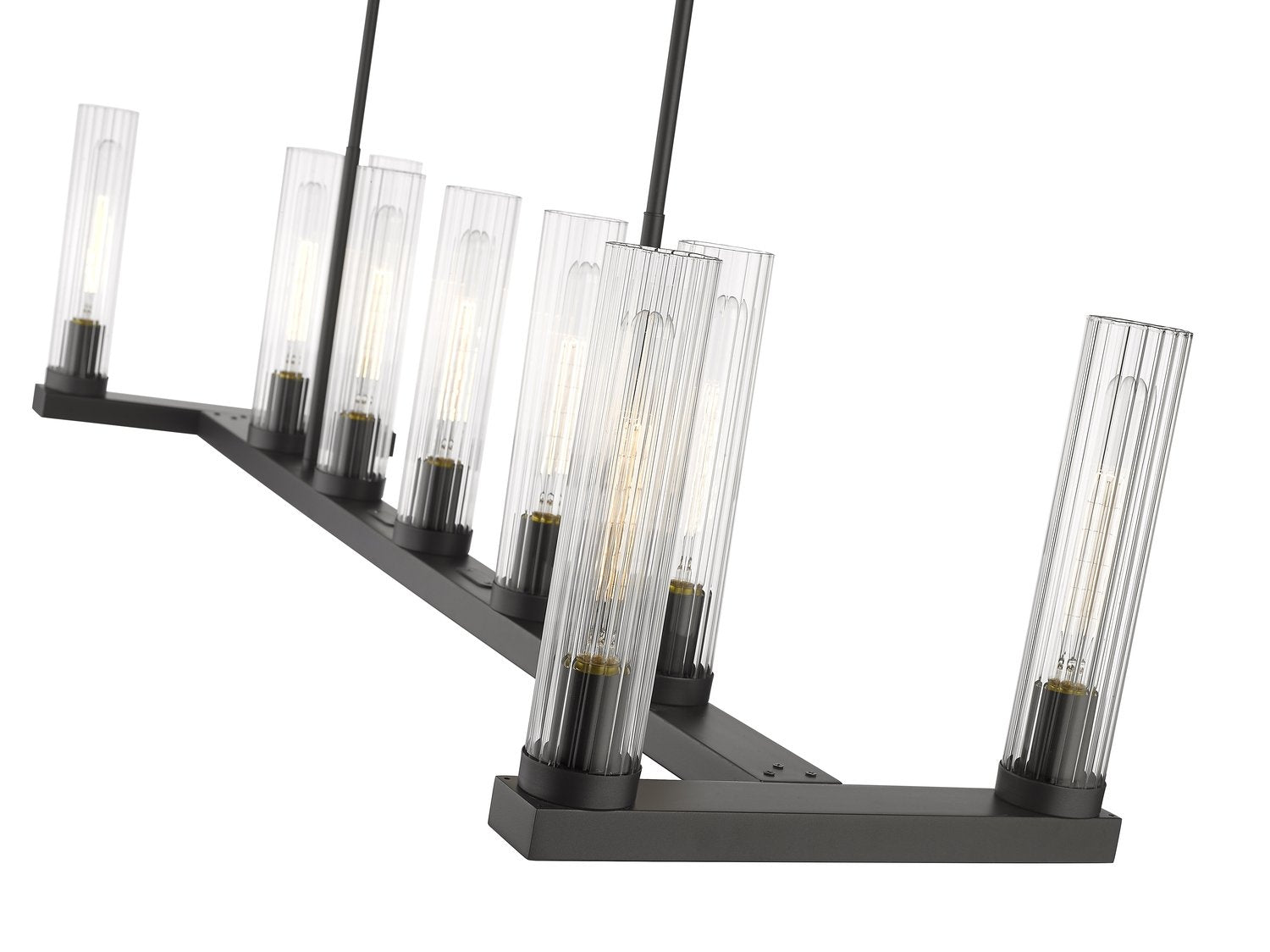 Z-LITE, BEAU LINEAR CHANDELIER, LINEAR LIGHT FIXTURE