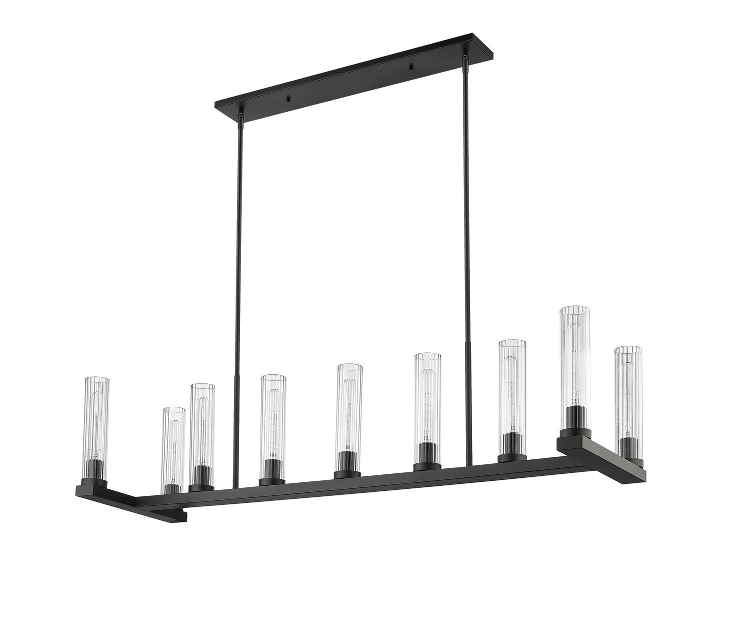 Z-LITE, BEAU LINEAR CHANDELIER, LINEAR LIGHT FIXTURE