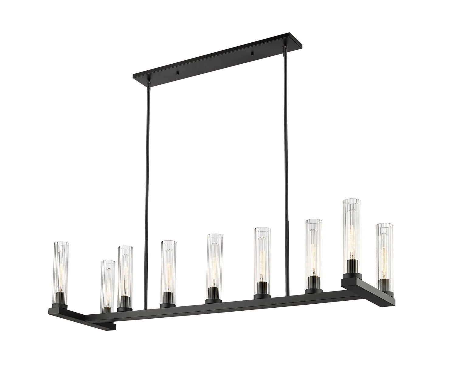 Z-LITE, BEAU LINEAR CHANDELIER, LINEAR LIGHT FIXTURE