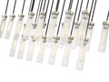 Z-LITE, BEAU LINEAR CHANDELIER, LINEAR LIGHT