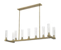 Z-LITE, BEAU LINEAR CHANDELIER, LINEAR LIGHT FIXTURE