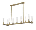 Z-LITE, BEAU LINEAR CHANDELIER, LINEAR LIGHT