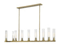 Z-LITE, BEAU LINEAR CHANDELIER, LINEAR LIGHT