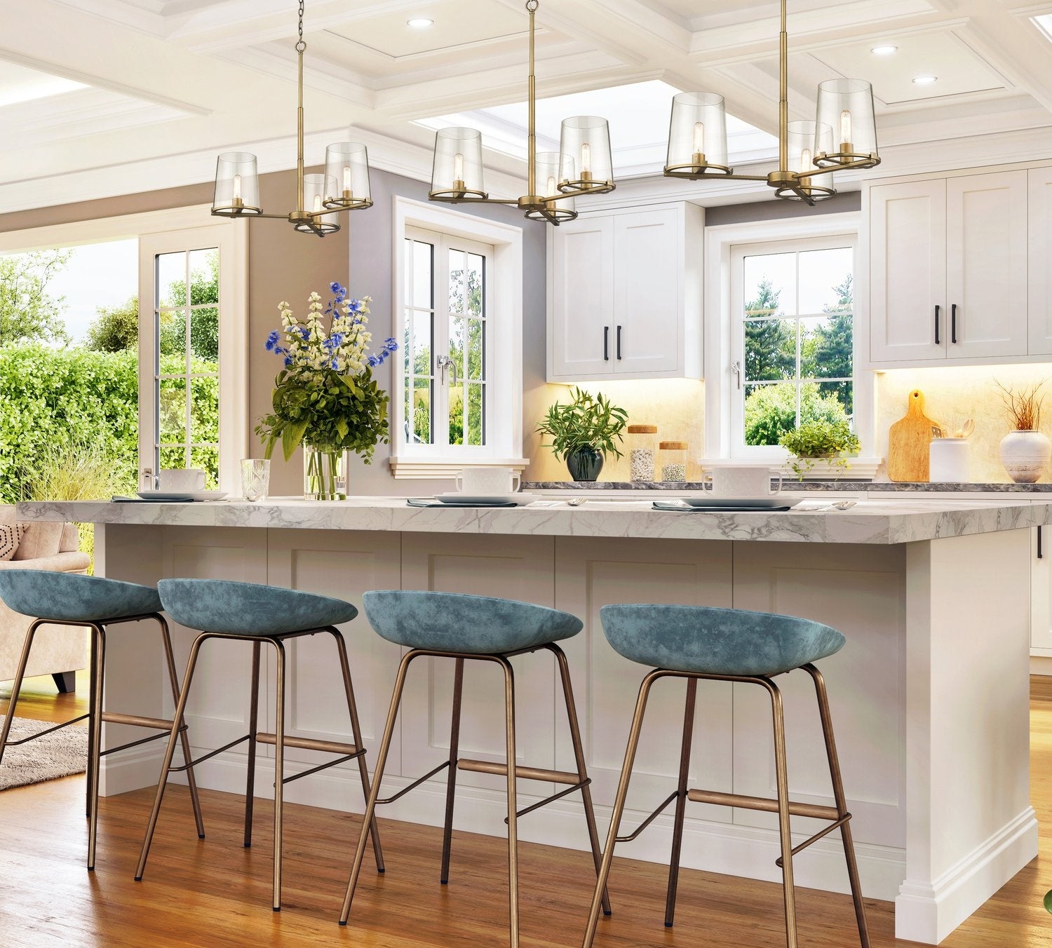 Z-LITE, CALLISTA CHANDELIER, CHANDELIER LIGHT