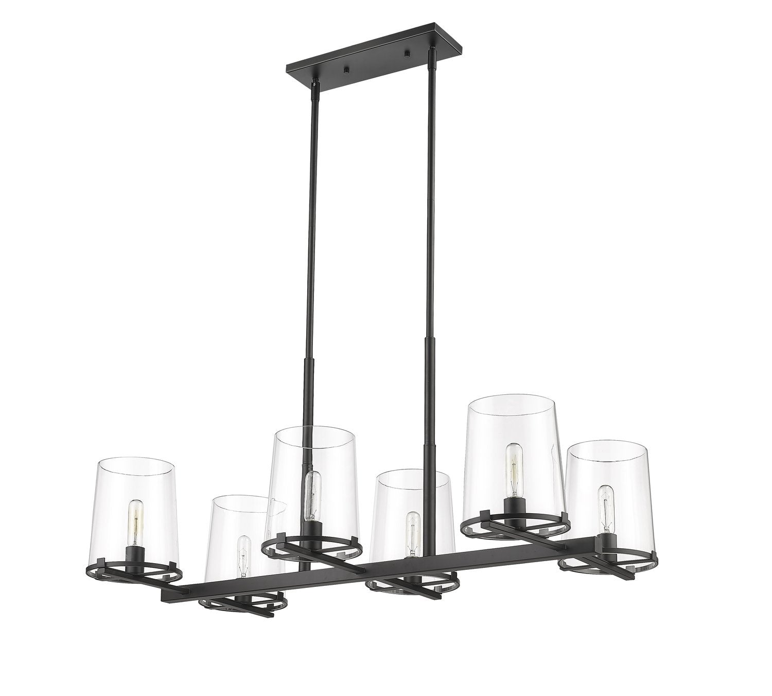 Z-LITE, CALLISTA LINEAR CHANDELIER, LINEAR LIGHT
