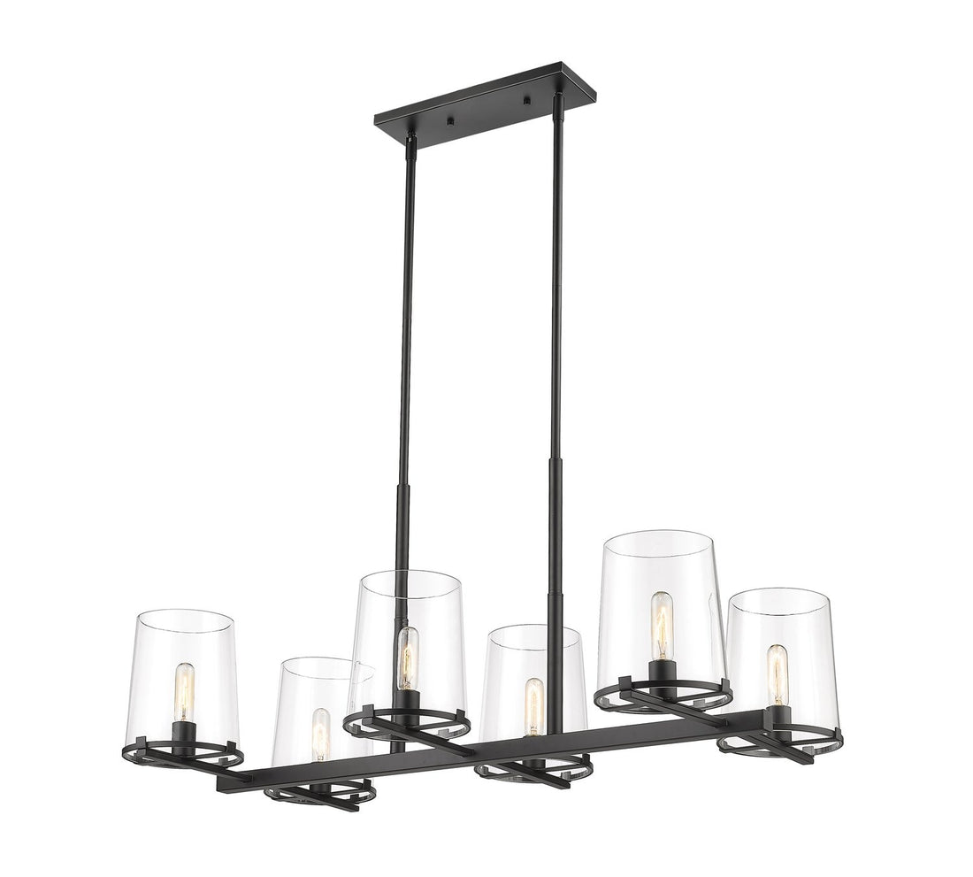 Z-LITE, CALLISTA LINEAR CHANDELIER, LINEAR LIGHT