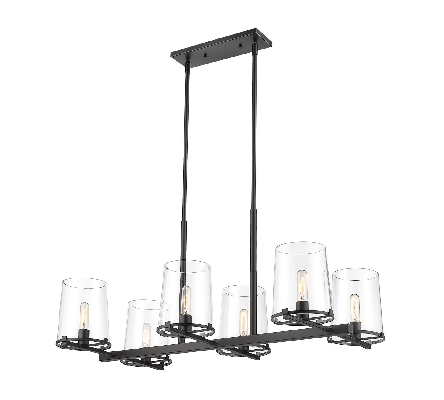 Z-LITE, CALLISTA LINEAR CHANDELIER, LINEAR LIGHT