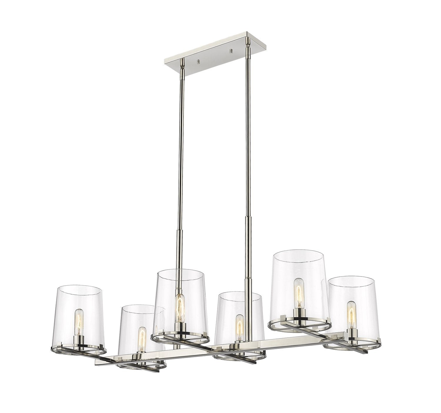 Z-LITE, CALLISTA LINEAR CHANDELIER, LINEAR LIGHT