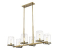 Z-LITE, CALLISTA LINEAR CHANDELIER, LINEAR LIGHT