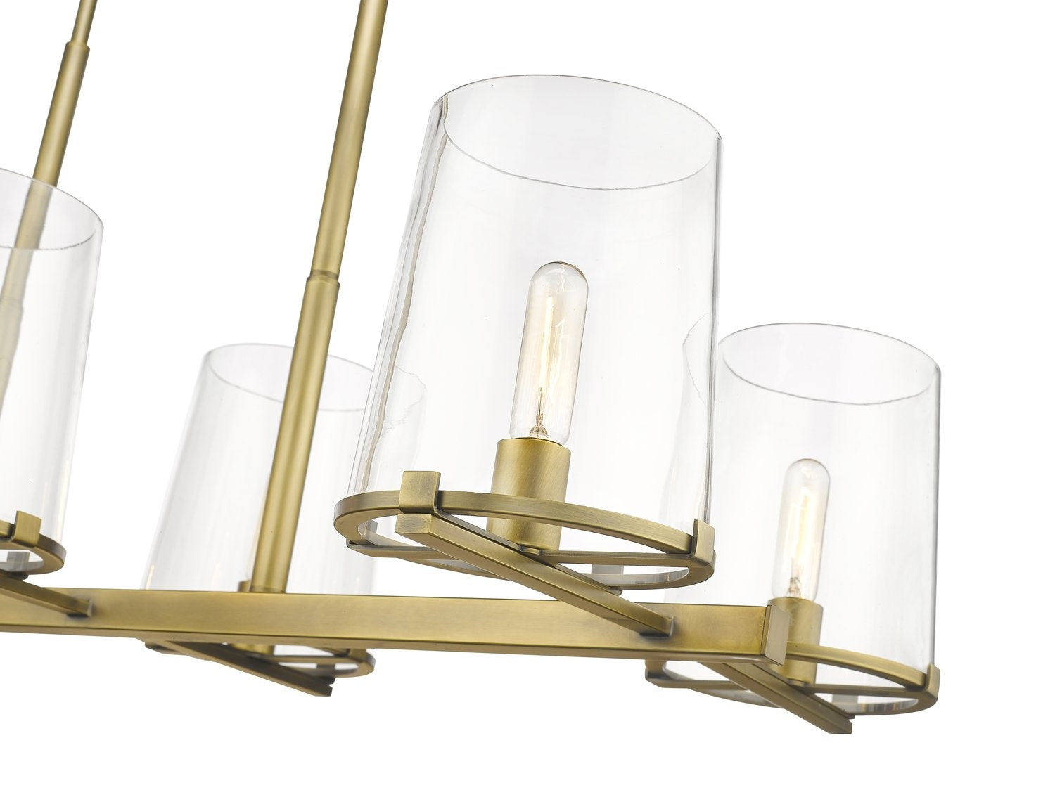 Z-LITE, CALLISTA LINEAR CHANDELIER, LINEAR LIGHT