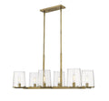 Z-LITE, CALLISTA LINEAR CHANDELIER, LINEAR LIGHT