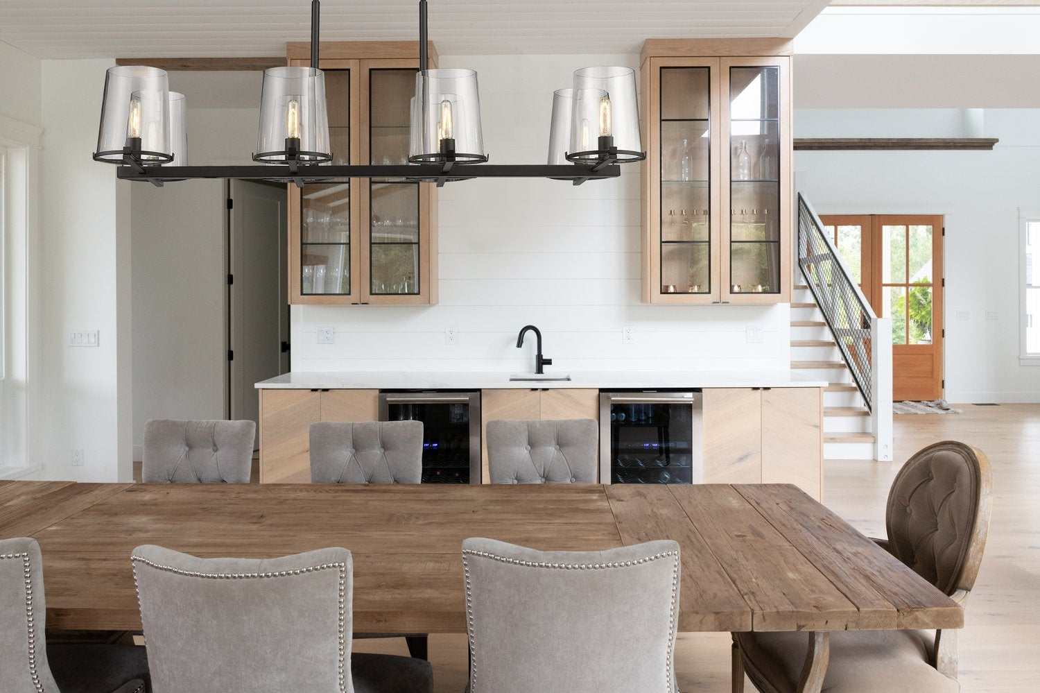 Z-LITE, CALLISTA LINEAR CHANDELIER, LINEAR LIGHT