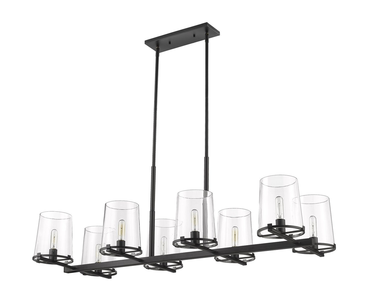 Z-LITE, CALLISTA LINEAR CHANDELIER, LINEAR LIGHT