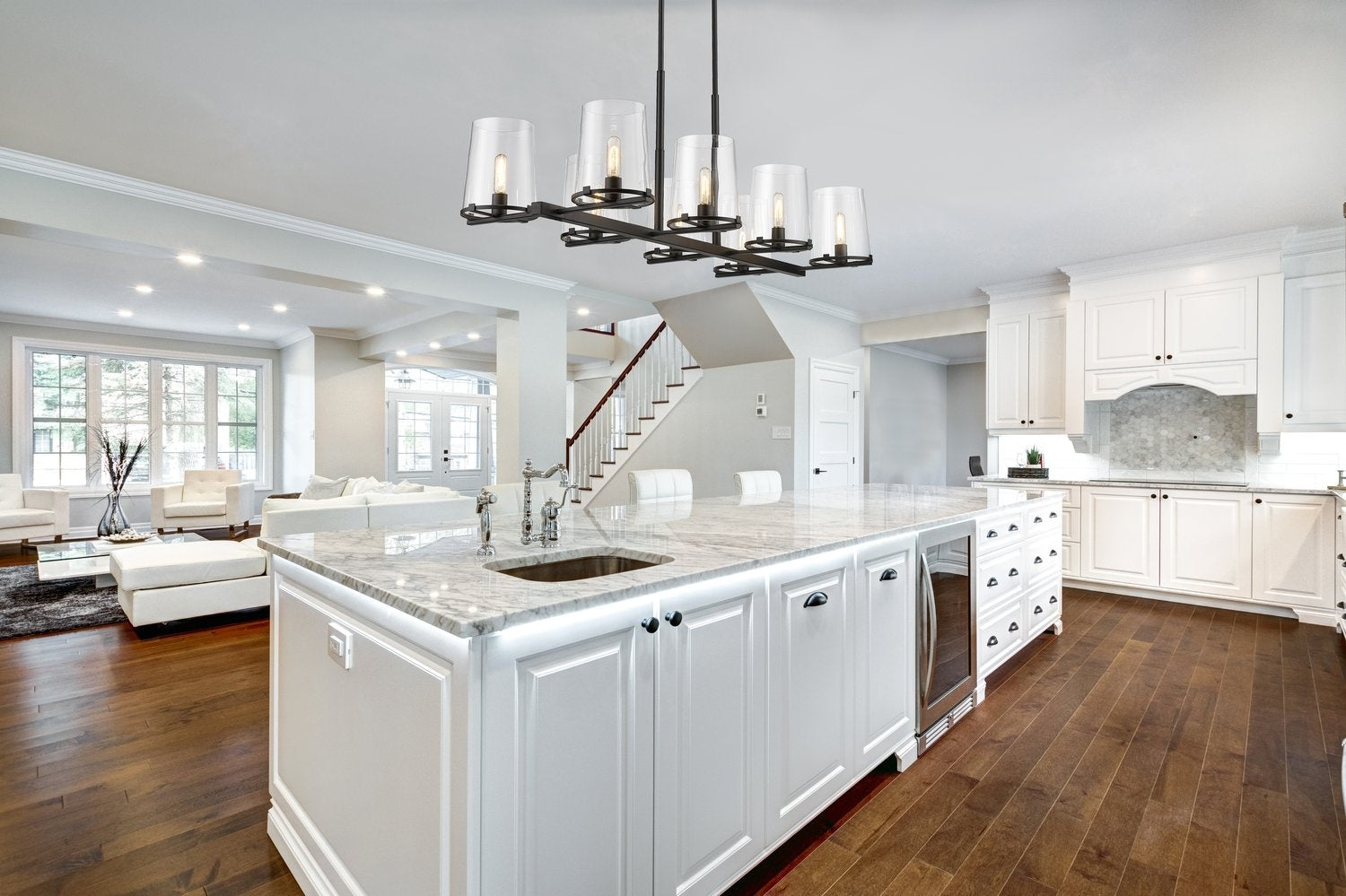 Z-LITE, CALLISTA LINEAR CHANDELIER, LINEAR LIGHT